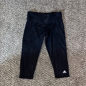 Adidas climate mid rise capri legging